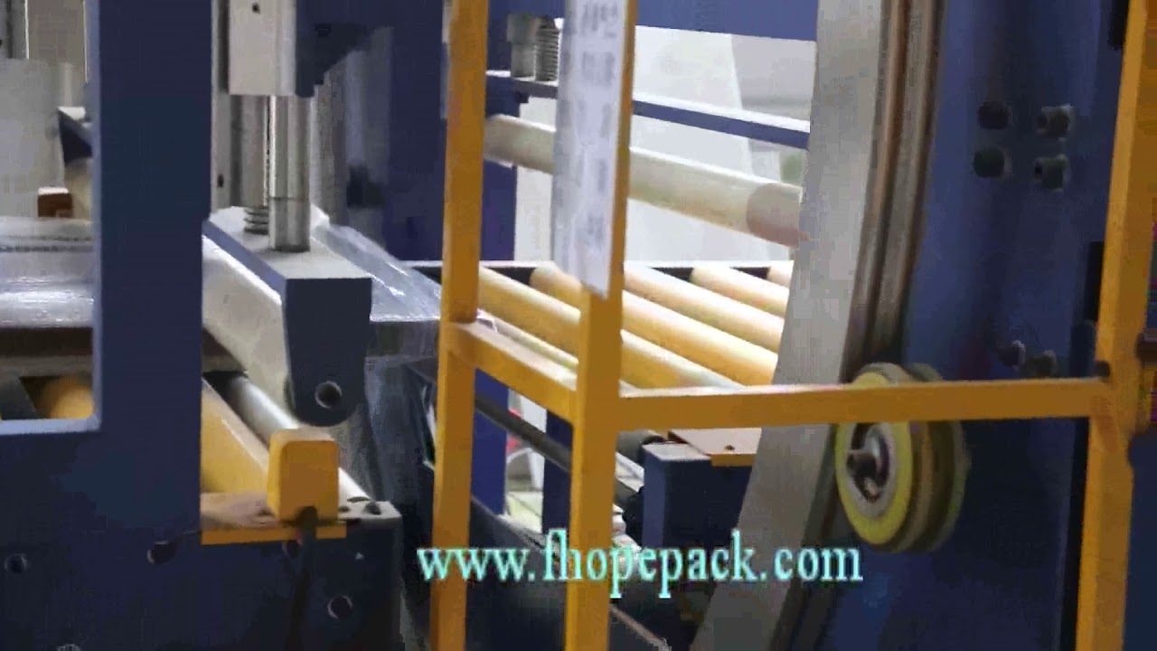 Efficient Door Packaging Solution Orbital Stretch Wrapper With Bubble