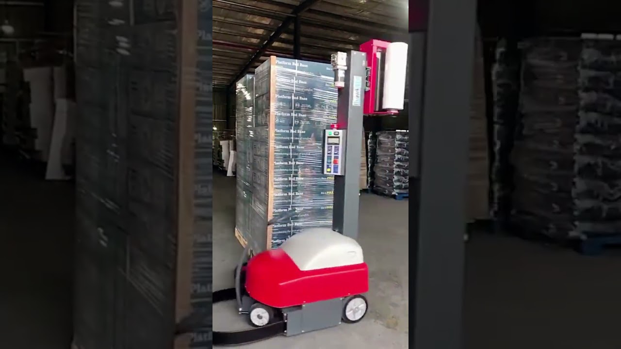 Innovative And Efficient Robotic Pallet Wrap Machine Revolutionizes