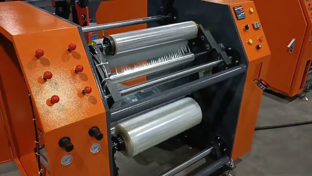 “Innovative Pallet Stretch Wrapping & Slitting Machine: Redefining Efficiency and Precision in Rewinding”