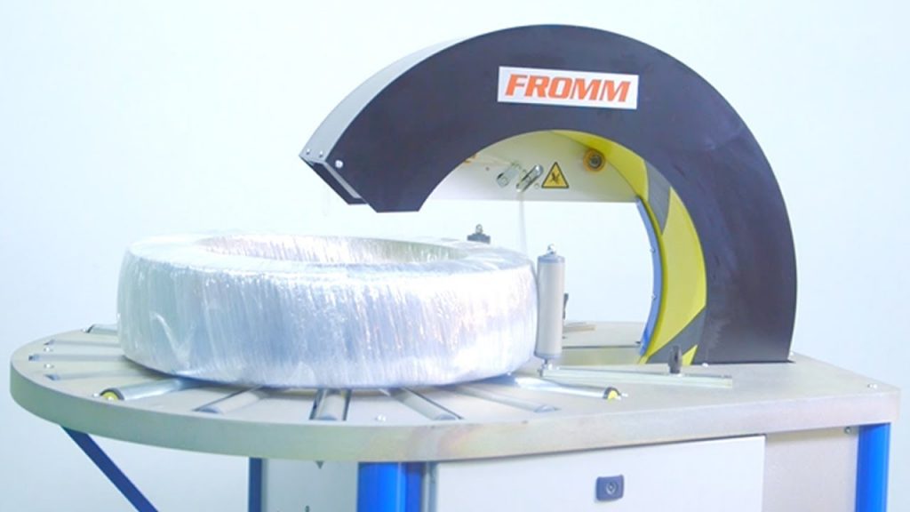 “Revolutionary Semi-Automatic Stretch Wrapper: Boost Efficiency with the FVA/50 from Leading Manufacturers”